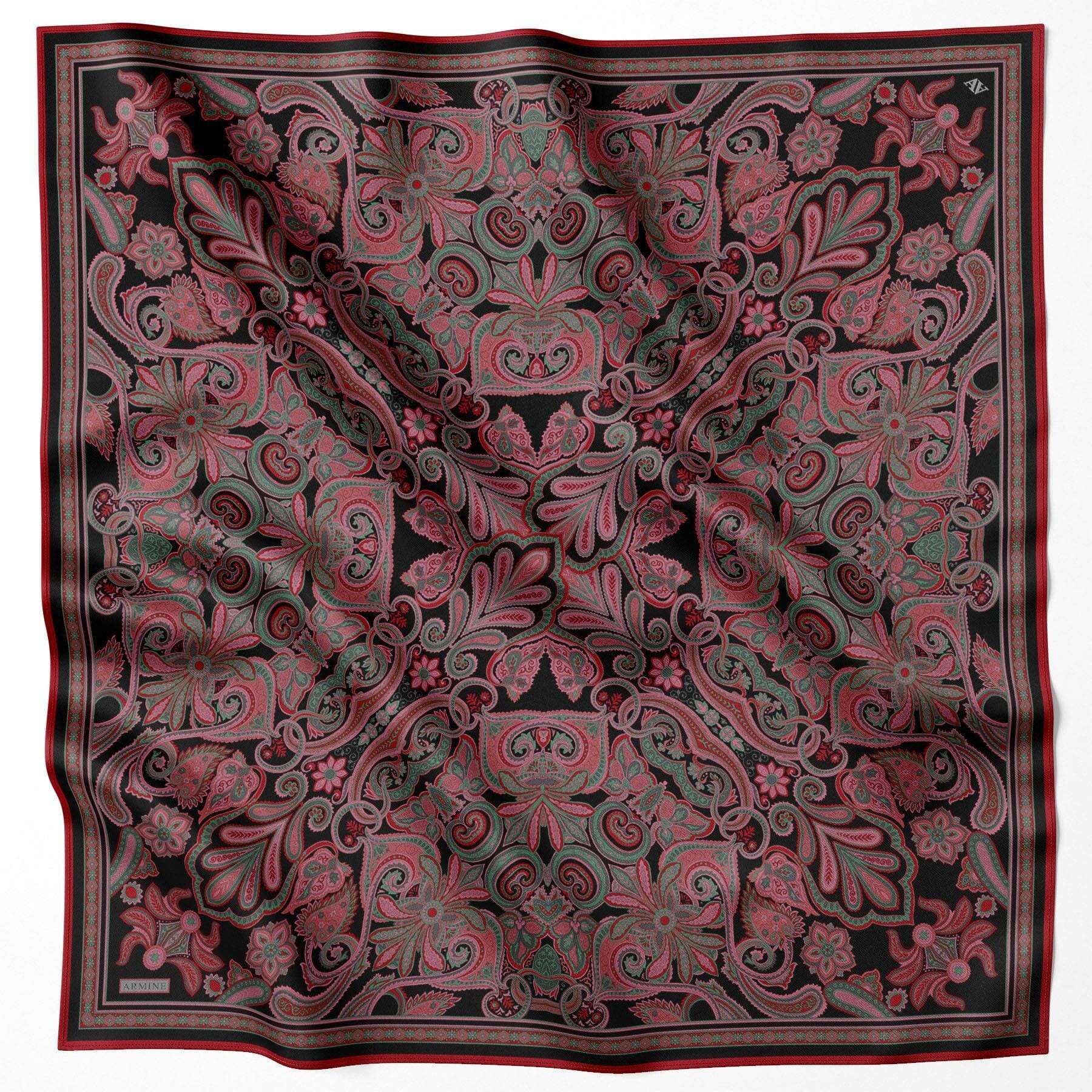 Armine Soraya Turkish Silk Scarf #87 Silk Hijabs,Armine Armine 