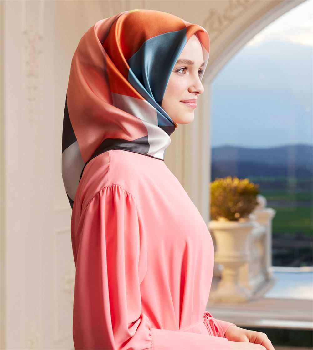 Armine Tahira Silk Twill Scarf #5 Silk Hijabs,Armine Armine 
