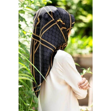 Vissona Italia Turkish Silk Scarf No. 30 - Beautiful Hijab Styles
