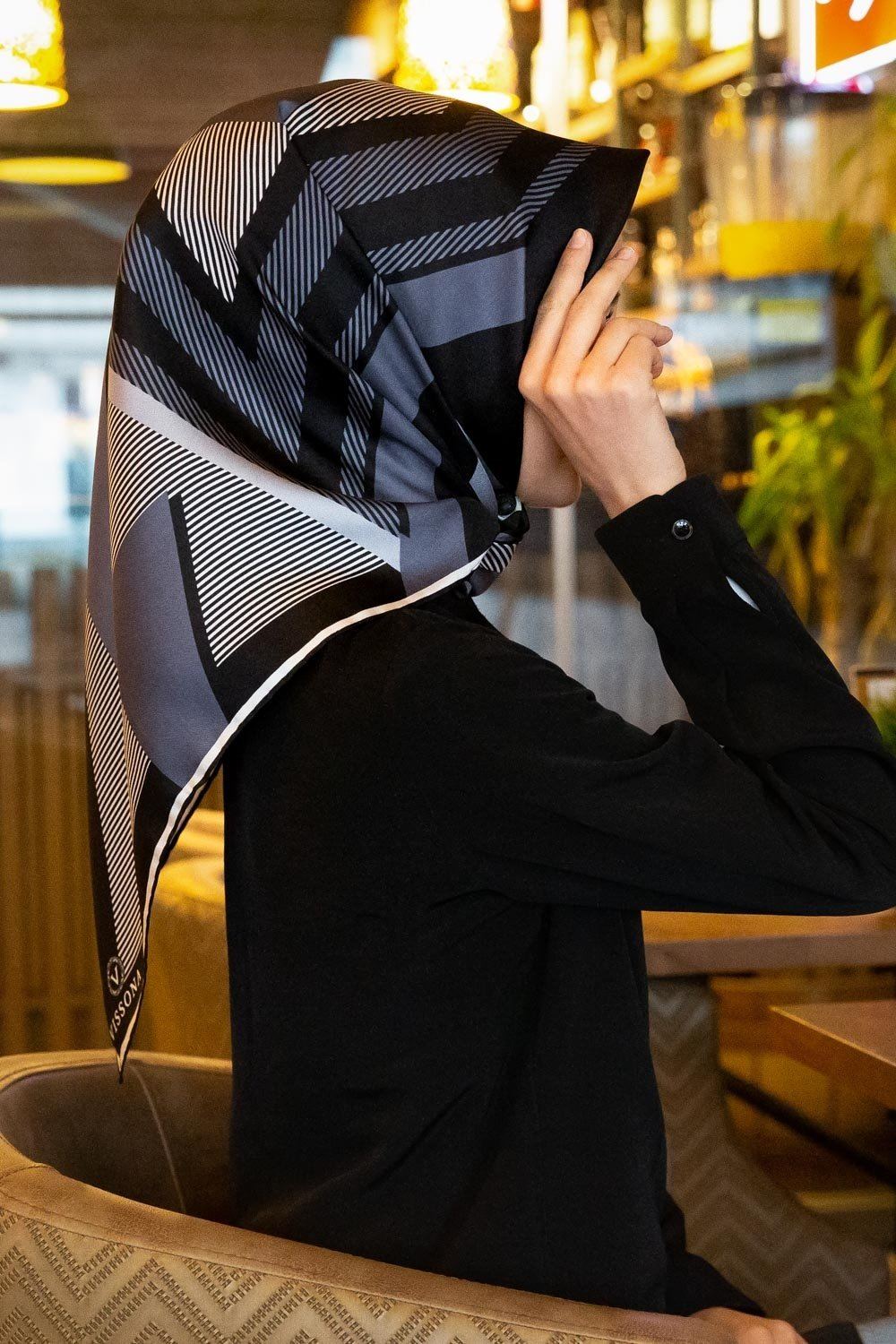 Vissona Lima Women Silk Scarf No. 6 - Beautiful Hijab Styles