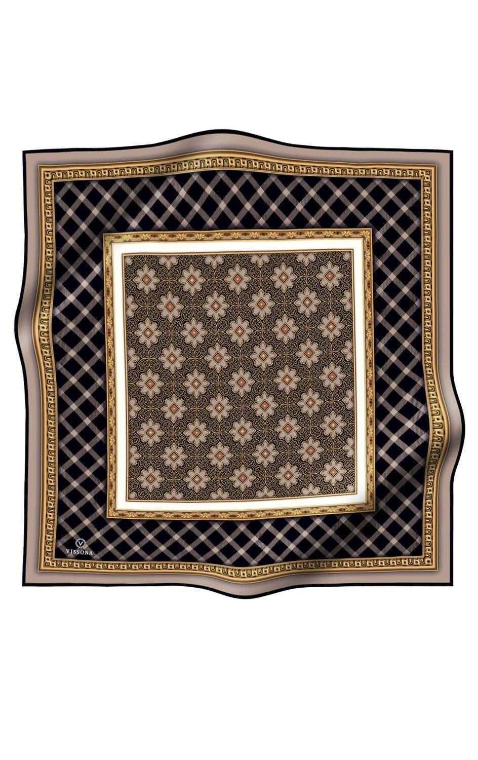 Vissona Chaya Women Silk Scarf No. 9 - Beautiful Hijab Styles