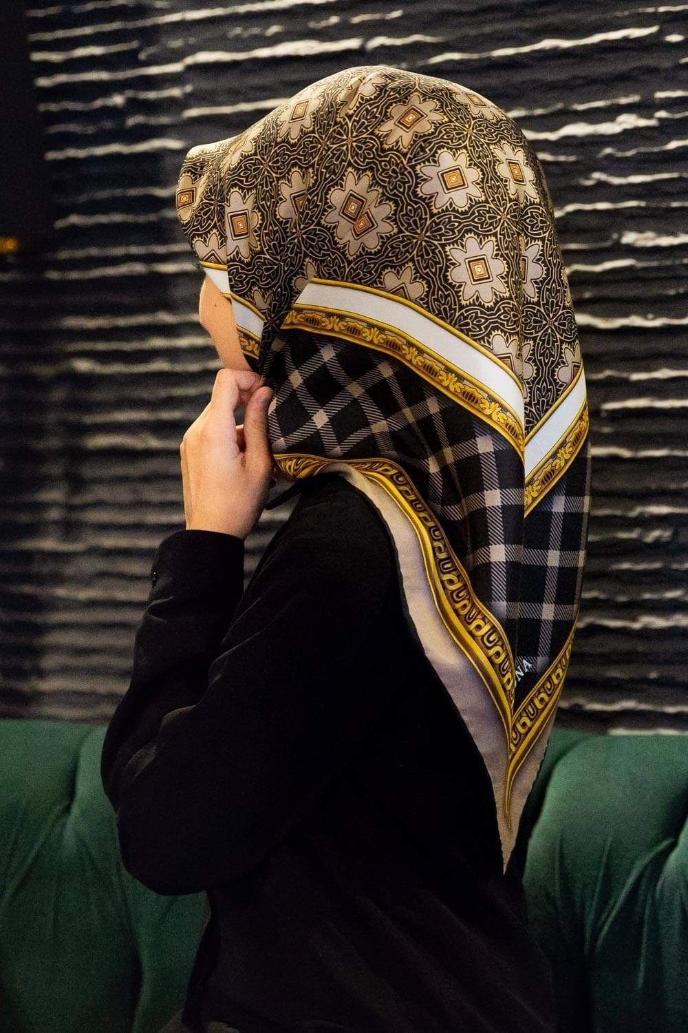 Vissona Chaya Women Silk Scarf No. 9 - Beautiful Hijab Styles