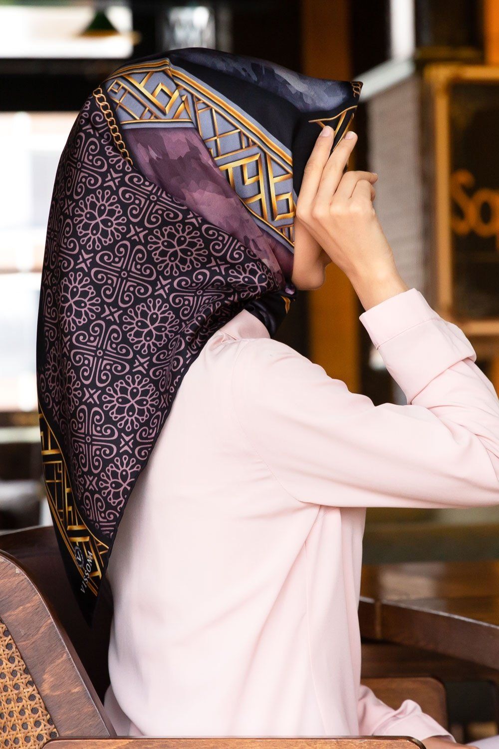 Vissona Brooklyn Women Silk Scarf No. 3 - Beautiful Hijab Styles
