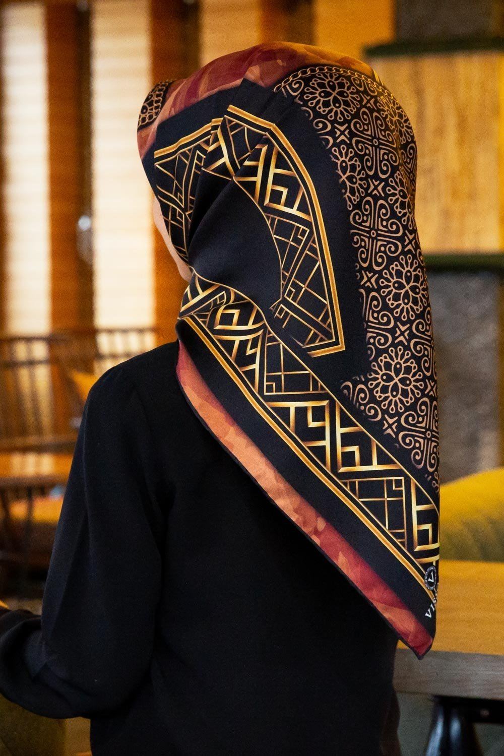 Vissona Brooklyn Women Silk Scarf No. 1 - Beautiful Hijab Styles