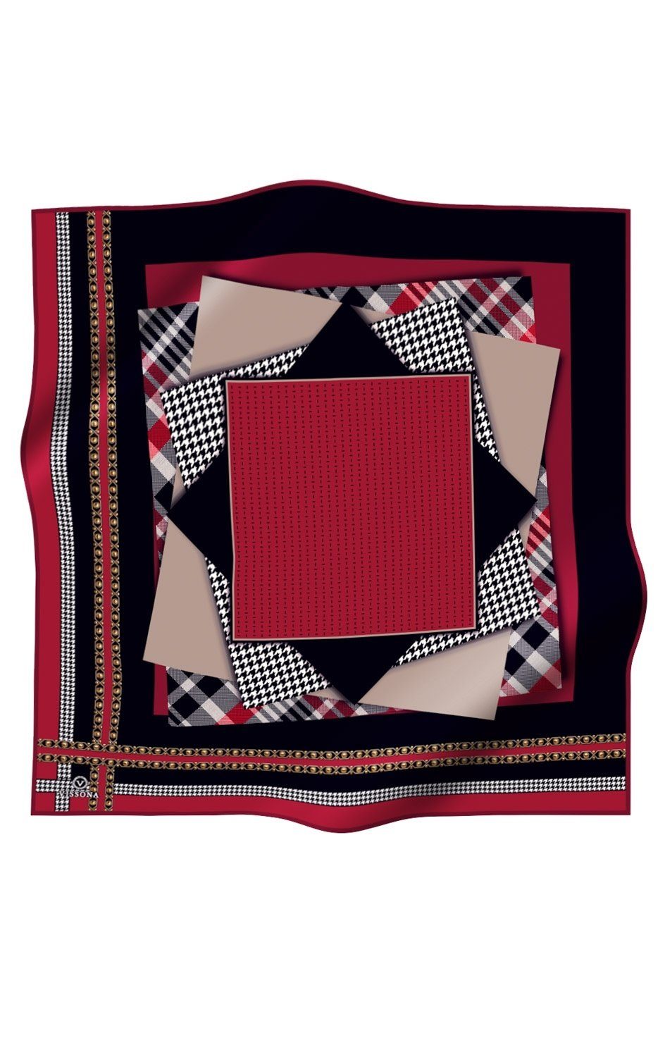 Vissona Sara Turkish Silk Scarf No. 5 - Beautiful Hijab Styles