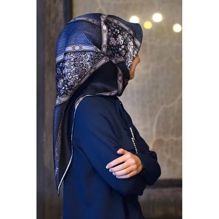Vissona Lorrena Turkish Silk Scarf No. 3 - Beautiful Hijab Styles