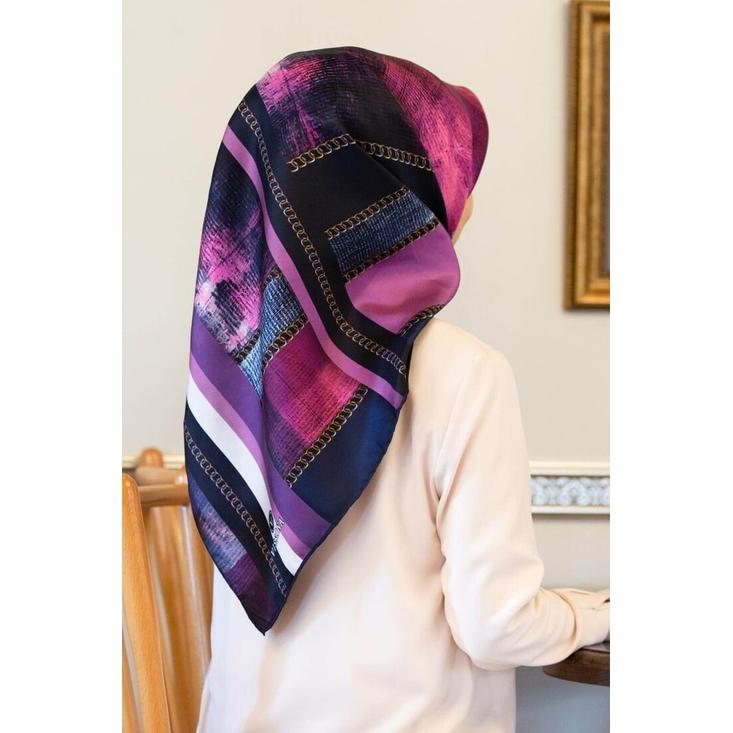 Vissona Fedora Women Silk Scarf - Beautiful Hijab Styles