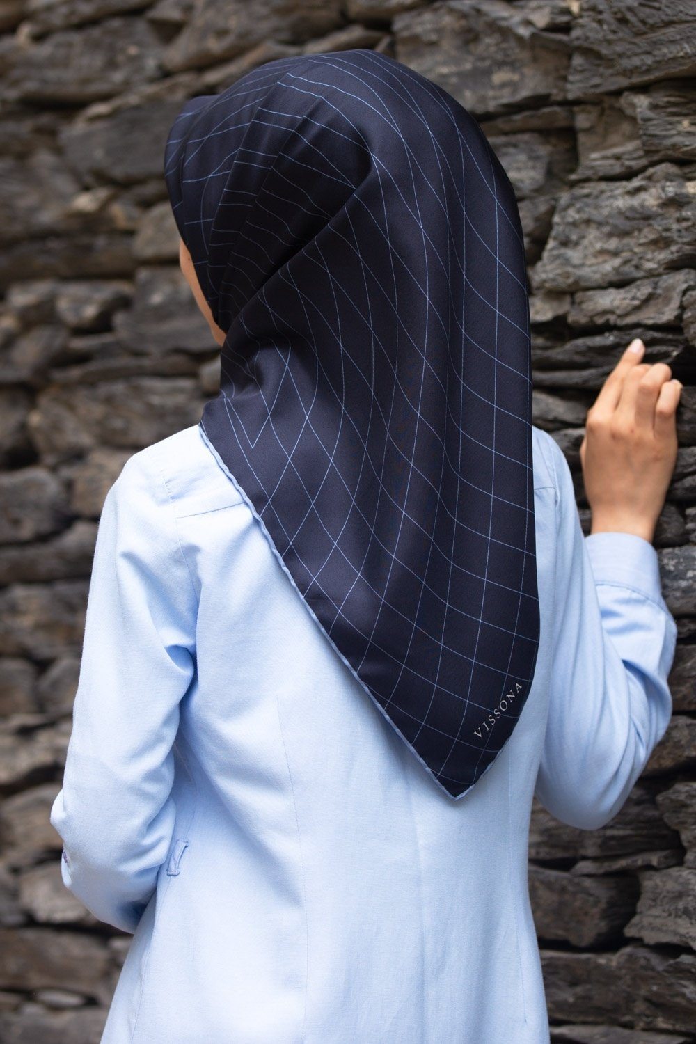 Vissona Diana Women Silk Scarf No. 1 - Beautiful Hijab Styles