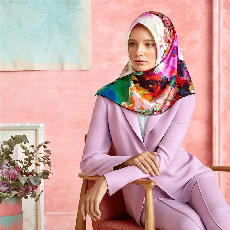 Aker Melbourne Silk Scarf No. 12 - Beautiful Hijab Styles