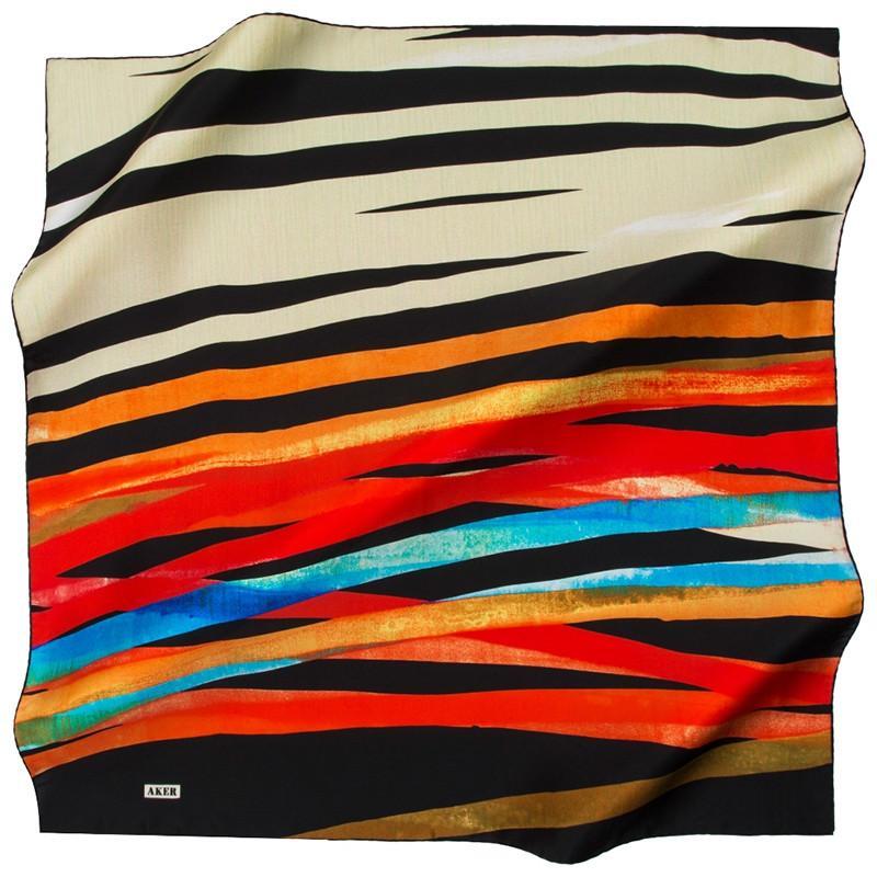 Aker Open Up Your Fashion Windows With This Silk Scarf - Beautiful Hijab Styles