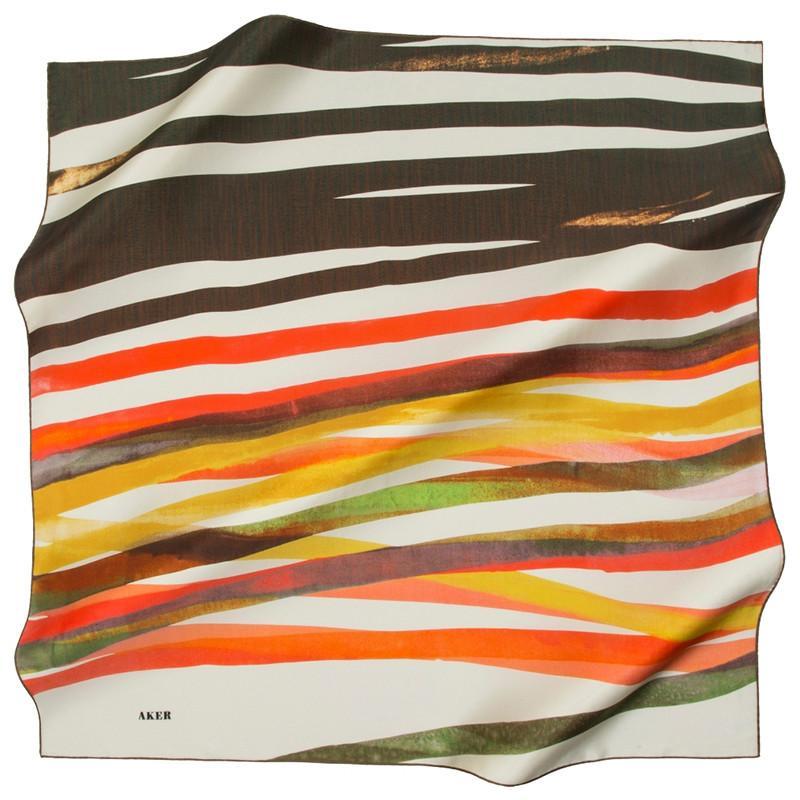 Aker One Look At This Bold Silk Scarf And You Will Never Look Back - Beautiful Hijab Styles