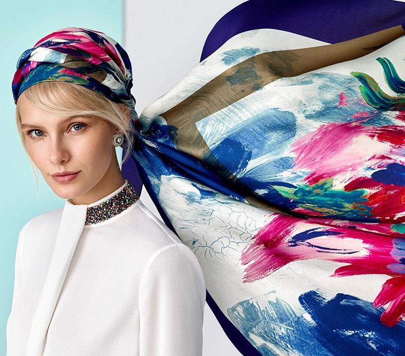 Aker Givanni Turkish Silk Wrap No. 23 - Beautiful Hijab Styles