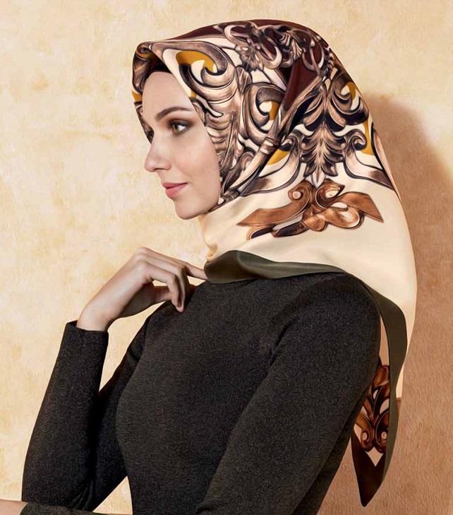 Armine Luxury Silk Scarf Sofia - Beautiful Hijab Styles