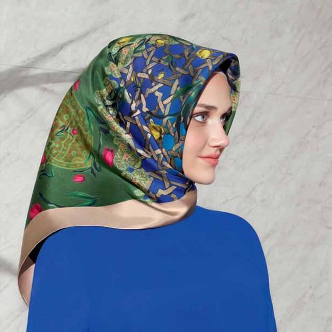Armine Turkish Silk Hijab Idaman - Beautiful Hijab Styles