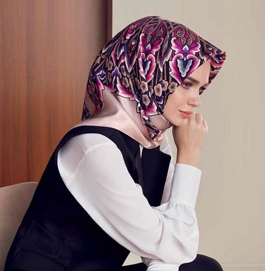 Armine Formal Silk Scarf Noura - Beautiful Hijab Styles