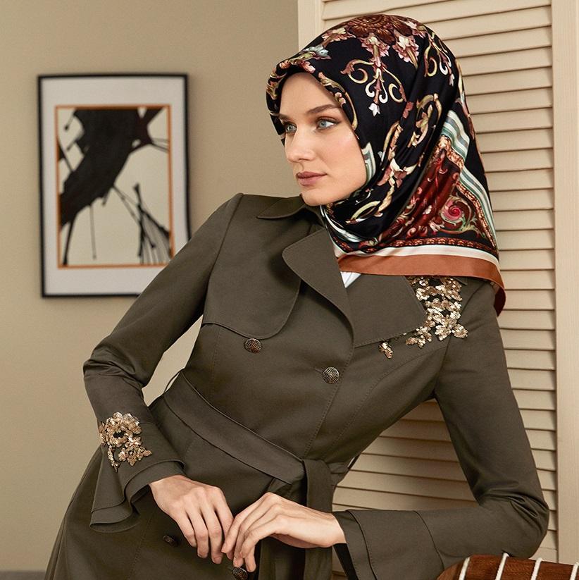 Armine : Svea Sophisticated Silk Scarf - Beautiful Hijab Styles