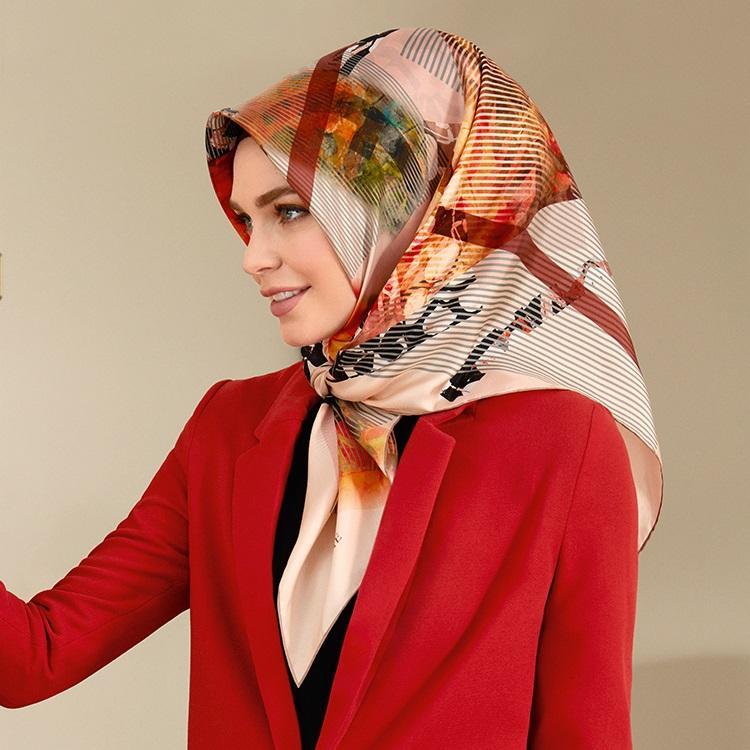 Armine Turkish Silk Scarf Aries - Beautiful Hijab Styles