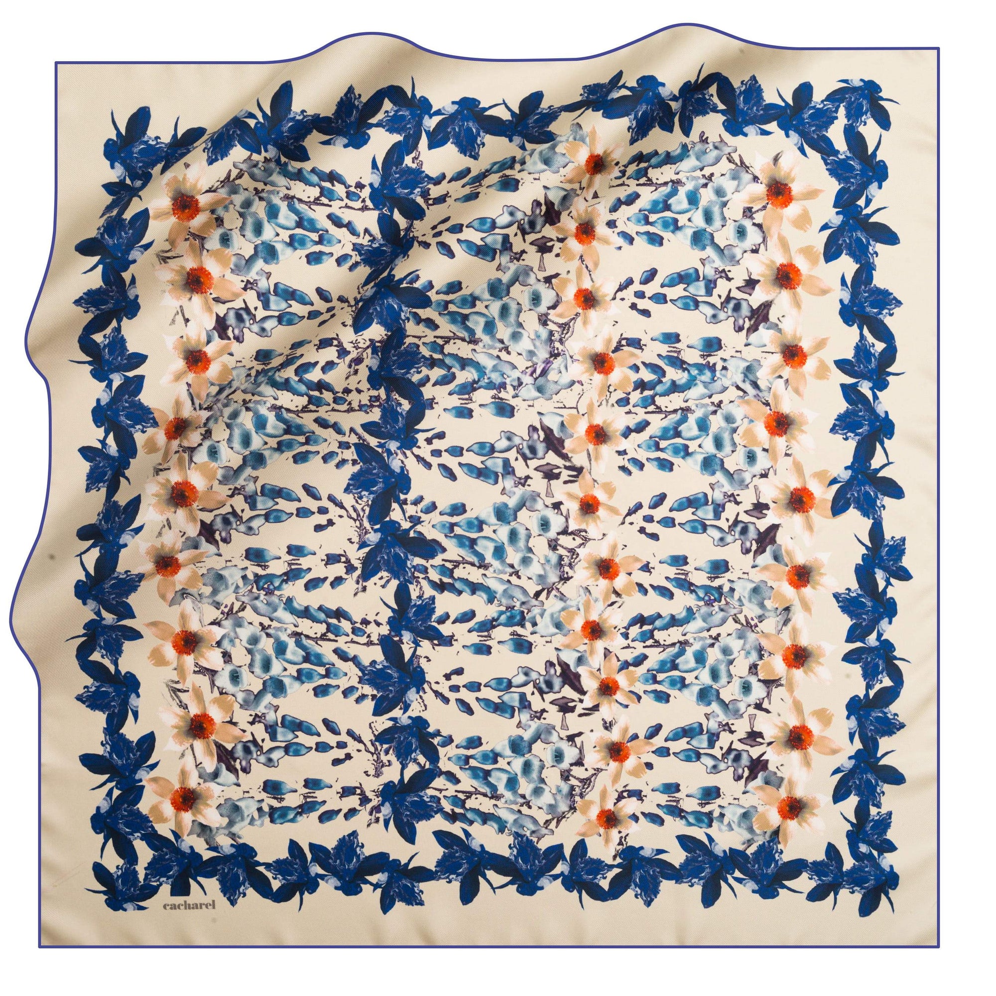 Cacharel Poeticus Silk Scarf No. 22 - Beautiful Hijab Styles