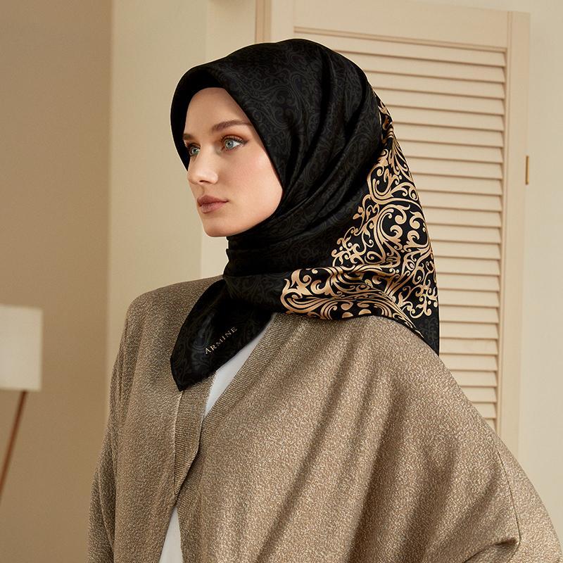 Armine Etta Elegant Headscarf for Formal Wear - Beautiful Hijab Styles