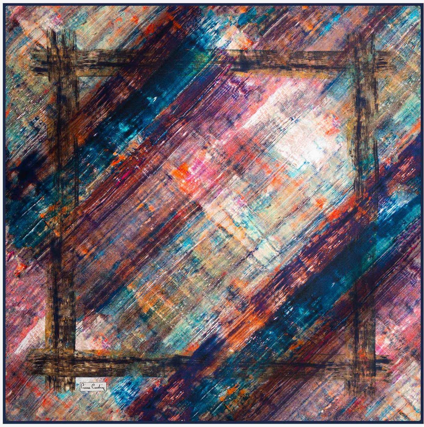 Pierre Cardin Oslo Silk Scarf No. 21 - Beautiful Hijab Styles