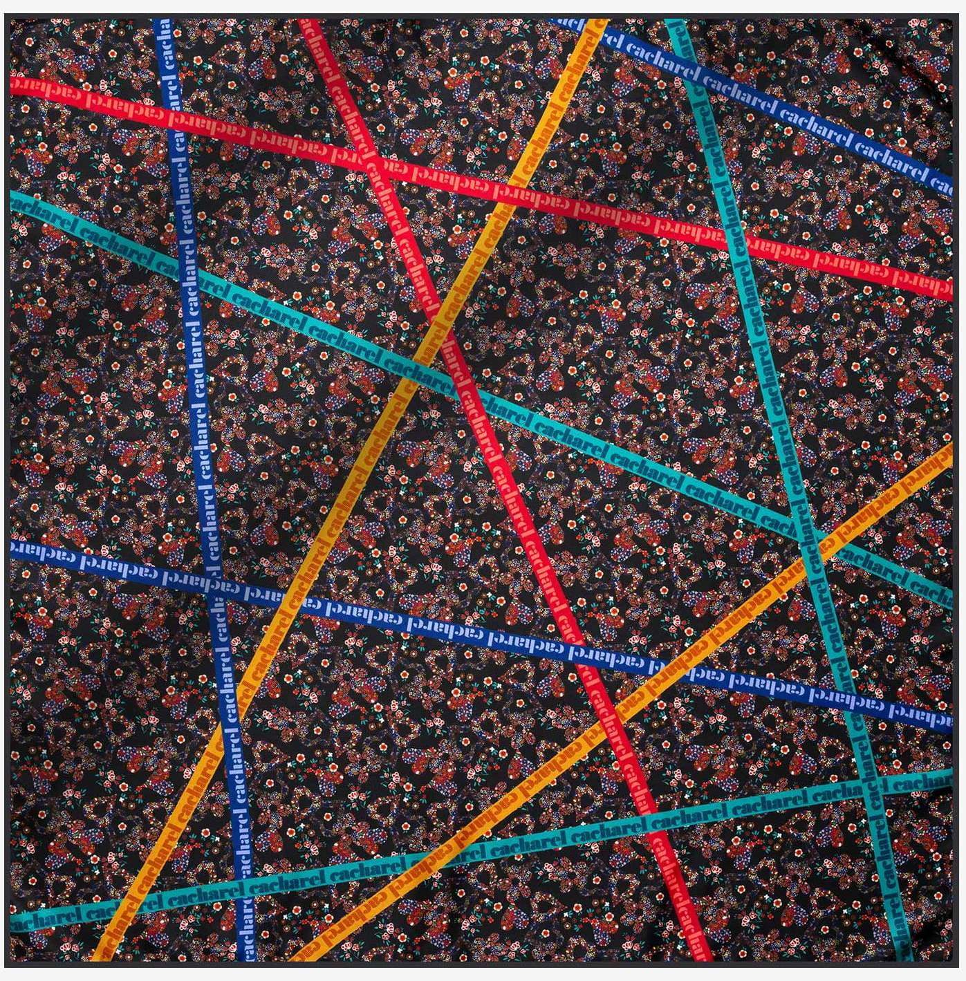 Cacharel Poplin Pure Silk Scarf No. 13 - Beautiful Hijab Styles