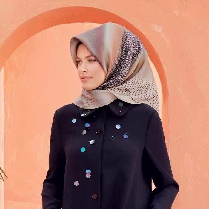 Armine :  A Vision of Mine Elegant Silk Scarf - Beautiful Hijab Styles