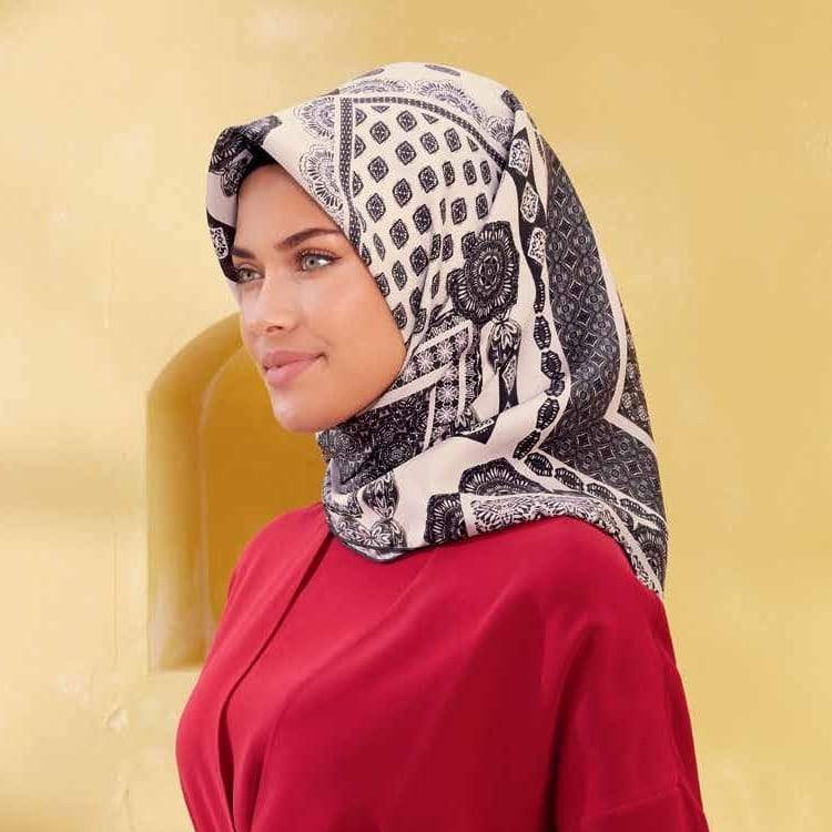 Armine Delight Turkish Silk Scarf - Beautiful Hijab Styles
