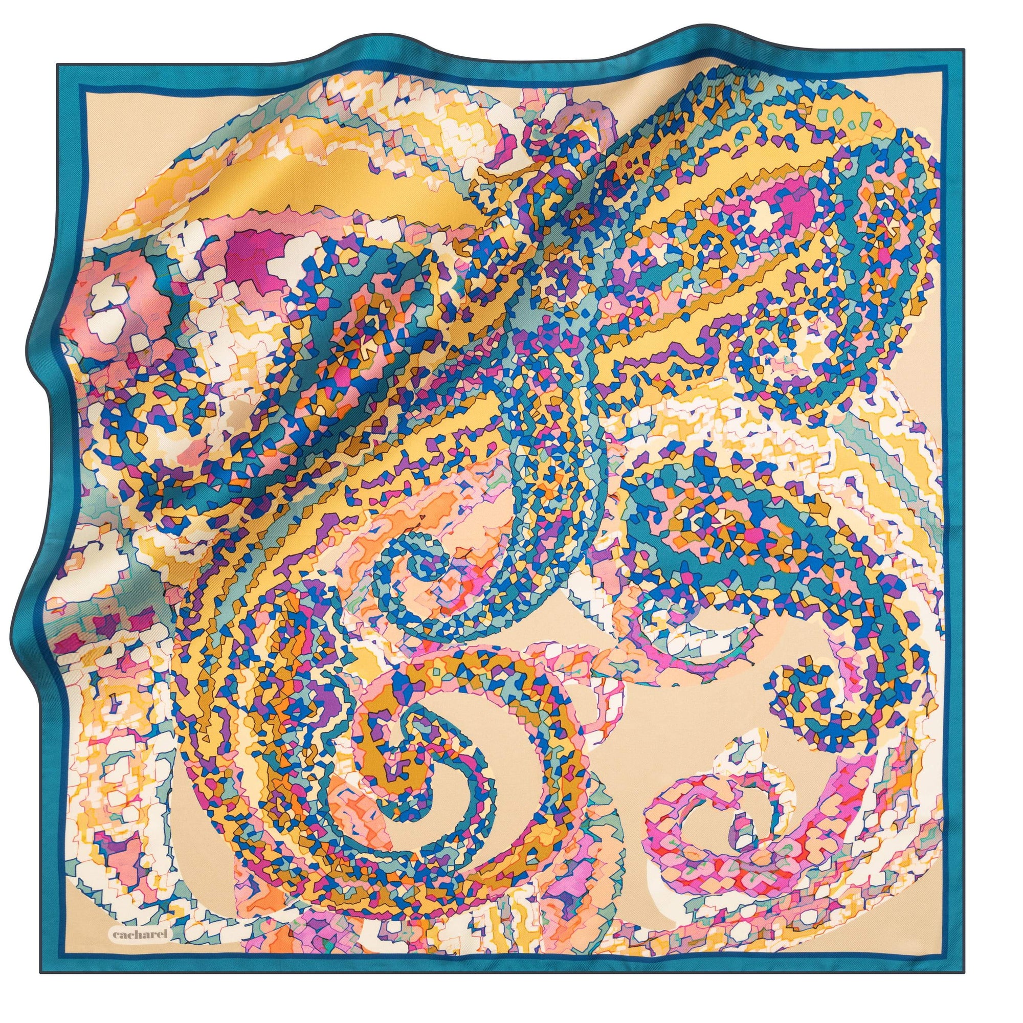 Cacharel Mindy Silk Scarf No. 22 - Beautiful Hijab Styles