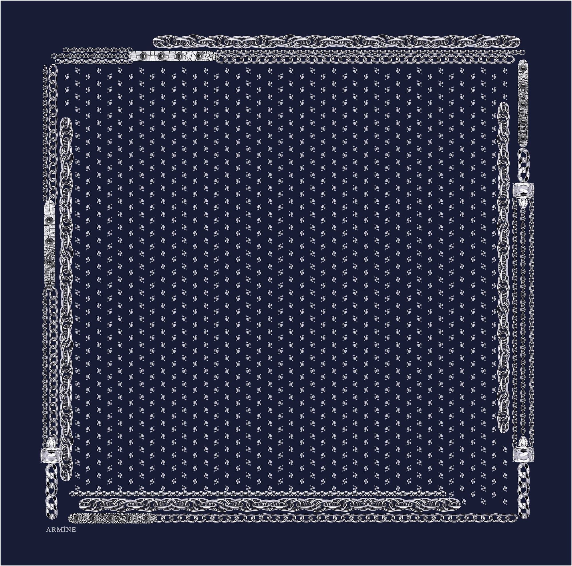 Armine Signature Turkish Silk Scarf No. 3 - Beautiful Hijab Styles