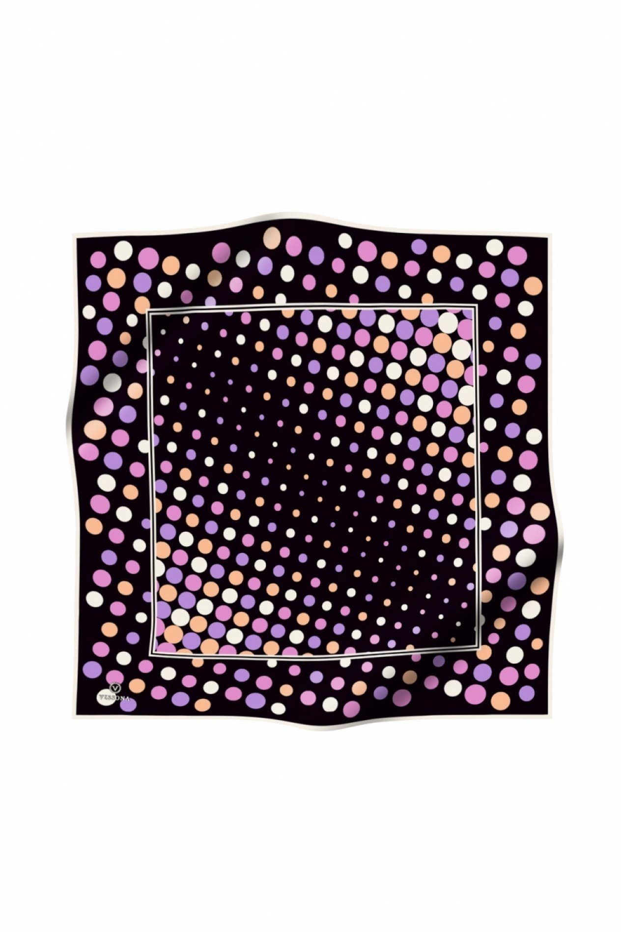 Vissona Bubbles Women Silk Scarf No. 3 - Beautiful Hijab Styles
