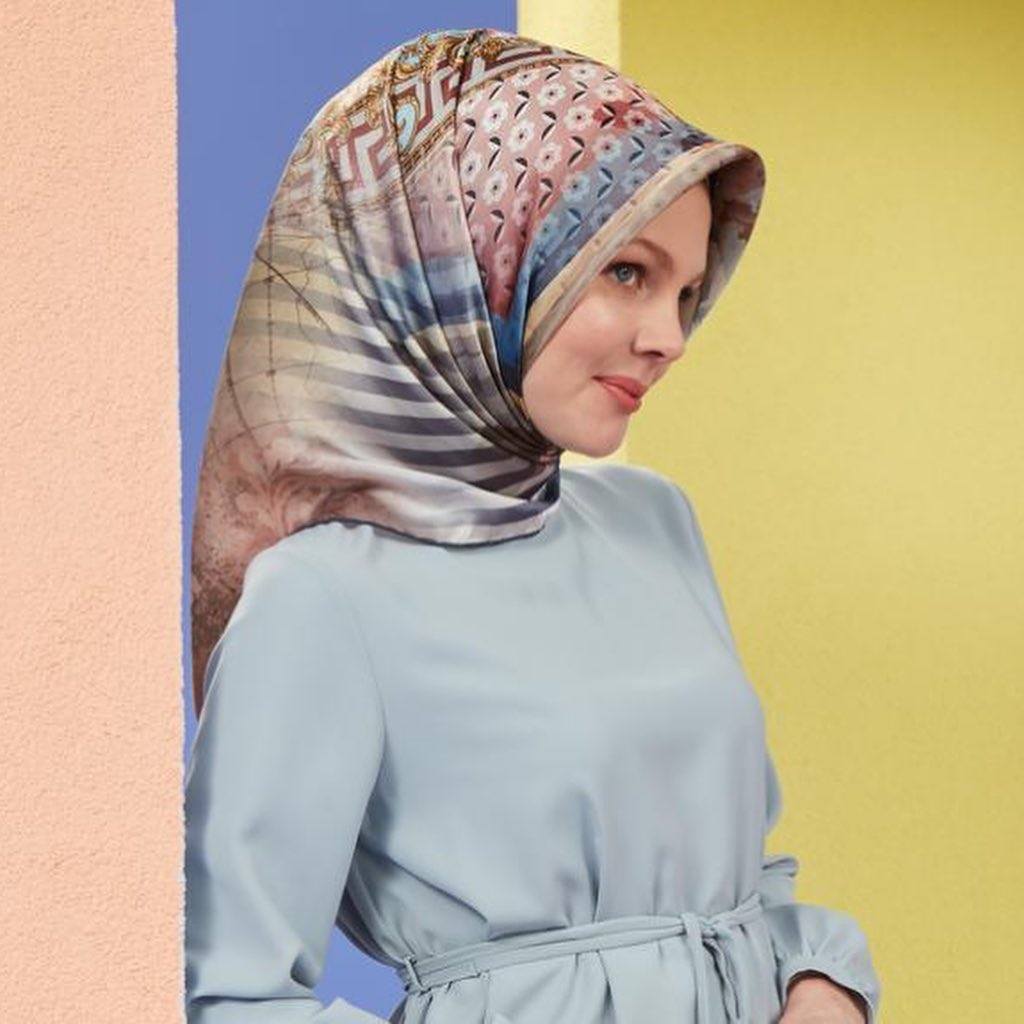 Armine Dilmah Silk Scarf No. 1 - Beautiful Hijab Styles