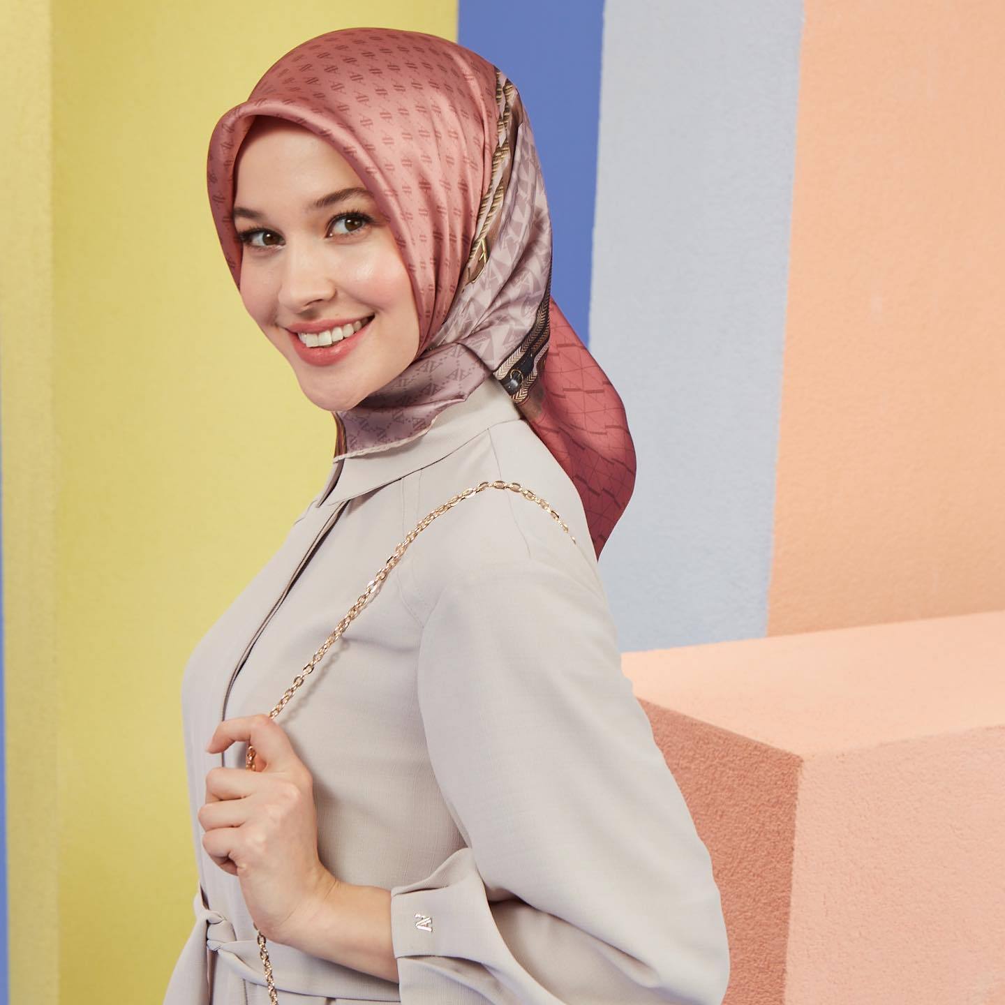 Armine Malky Stylish Silk Scarf No. 1 - Beautiful Hijab Styles