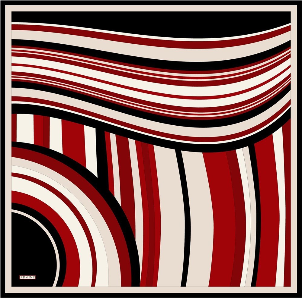 Armine Marseille Women Silk Scarf No 32 - Beautiful Hijab Styles