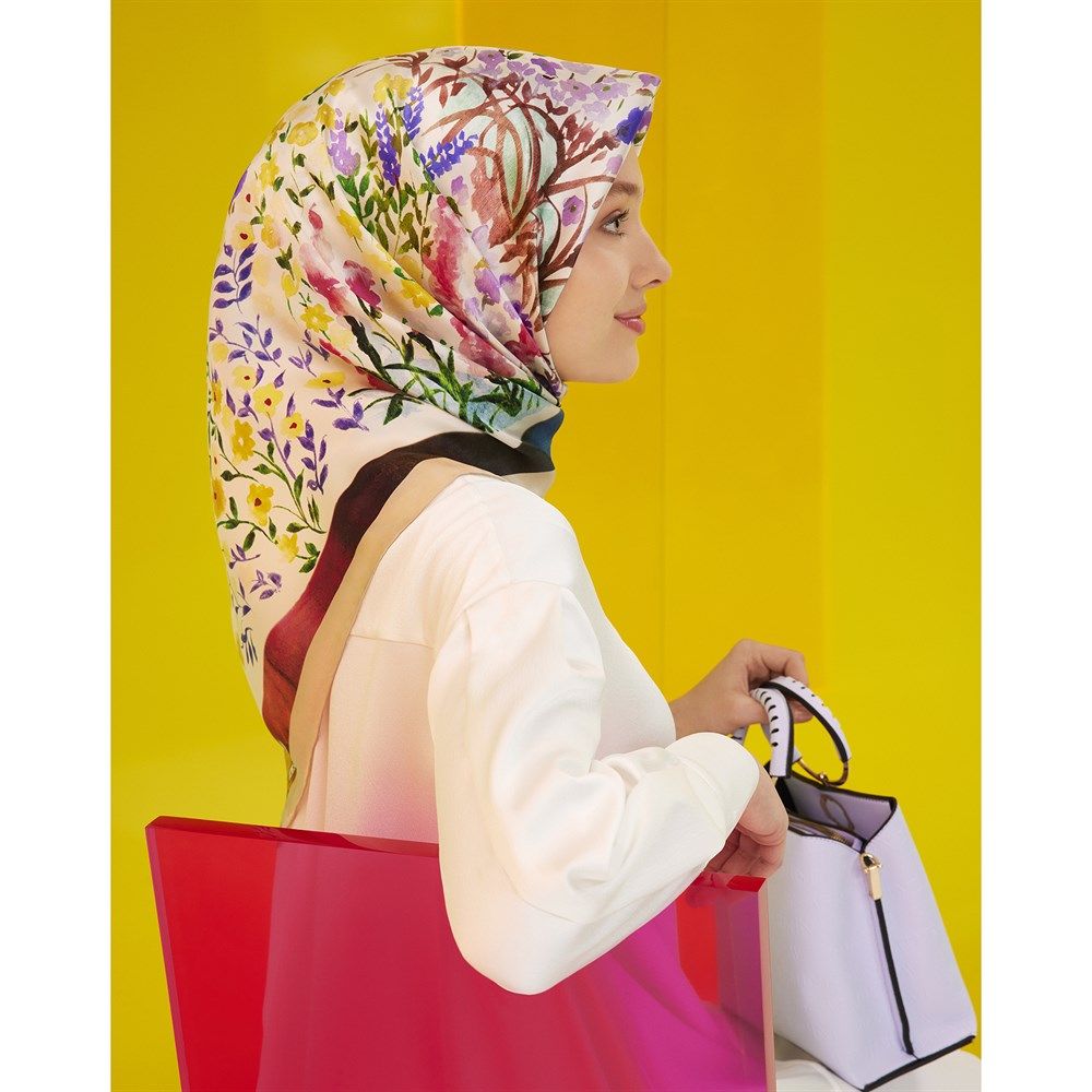 Armine Lily Women Silk Scarf No. 1 - Beautiful Hijab Styles