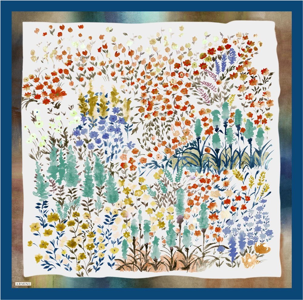 Armine Lily Women Silk Scarf No. 36 - Beautiful Hijab Styles