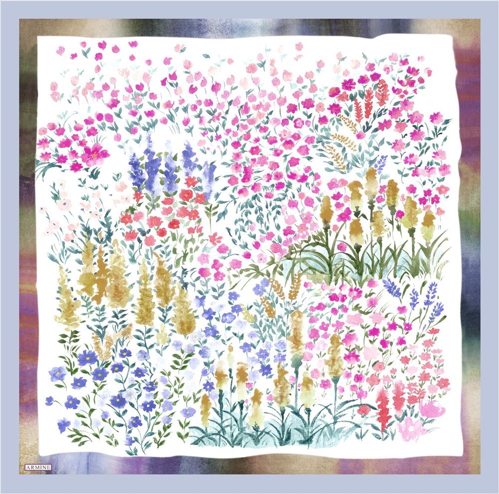 Armine Lily Women Silk Scarf No. 6 - Beautiful Hijab Styles