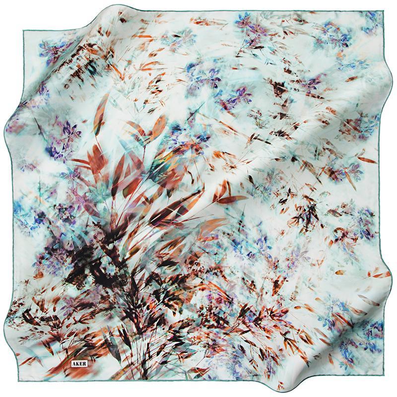 Aker Meadows Beautiful Silk Scarf No. 51 - Beautiful Hijab Styles
