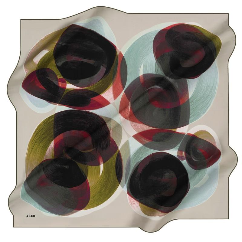 Aker Wanita Turkish Silk Scarf No. 51 - Beautiful Hijab Styles