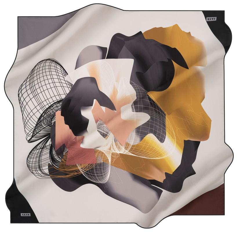 Aker Malaysia Turkish Silk Scarf No. 14 - Beautiful Hijab Styles