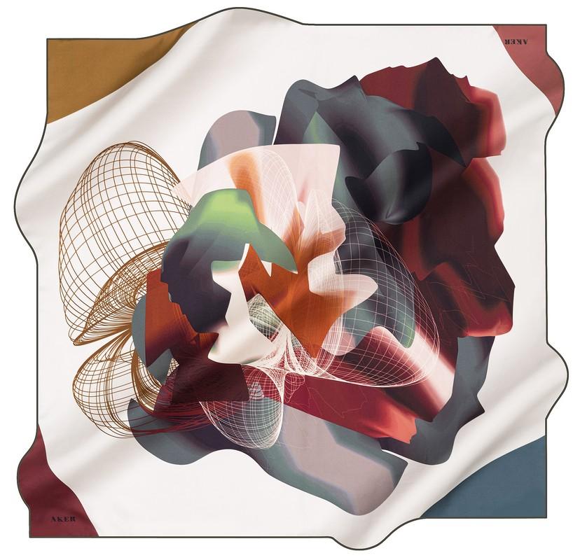 Aker Malaysia Turkish Silk Scarf No. 52 - Beautiful Hijab Styles