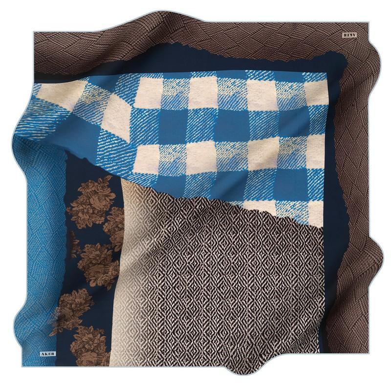Aker Mary-Jane Women Silk Scarf No. 22 - Beautiful Hijab Styles