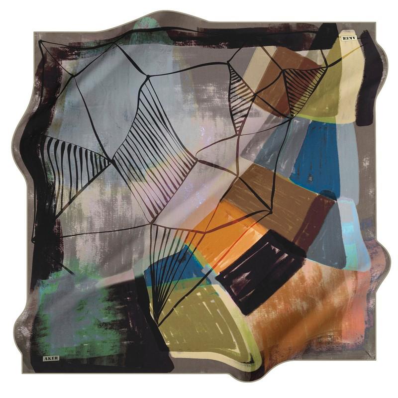 Aker Chava Turkish Silk Scarf No. 51 - Beautiful Hijab Styles