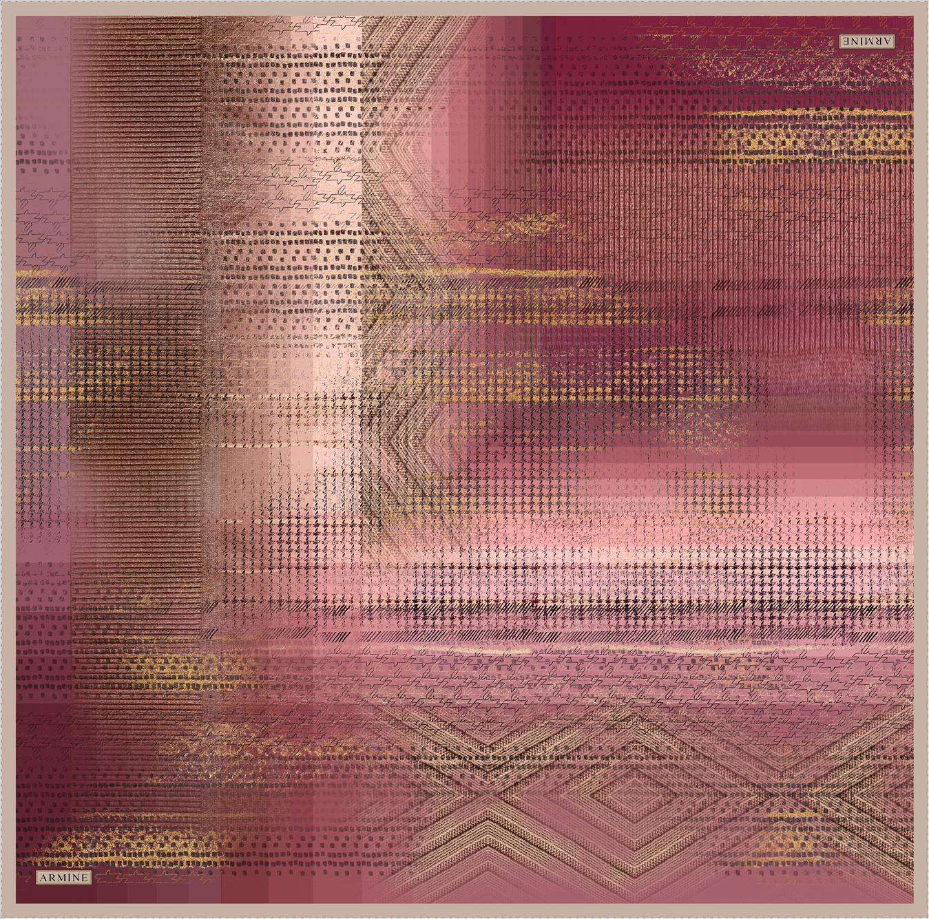 Armine Lauren Silk Scarf Wrap No. 5 - Beautiful Hijab Styles