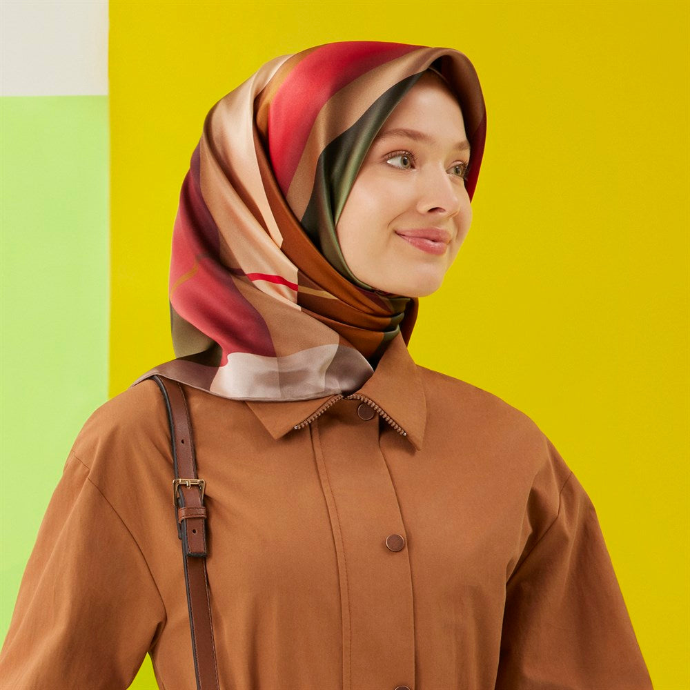 Armine Brooklyn Stylish Silk Scarf No. 1 - Beautiful Hijab Styles