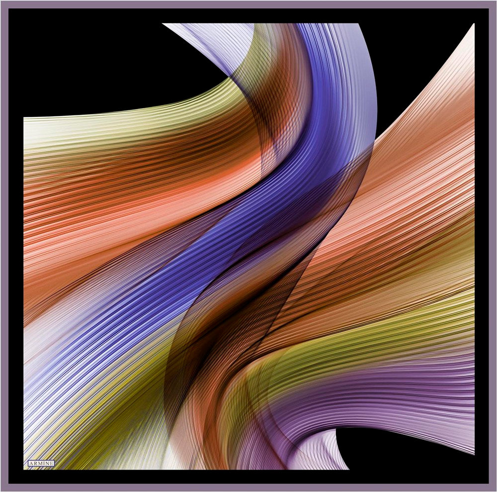 Armine Summer Wave Silk Hair Wrap No 34 - Beautiful Hijab Styles