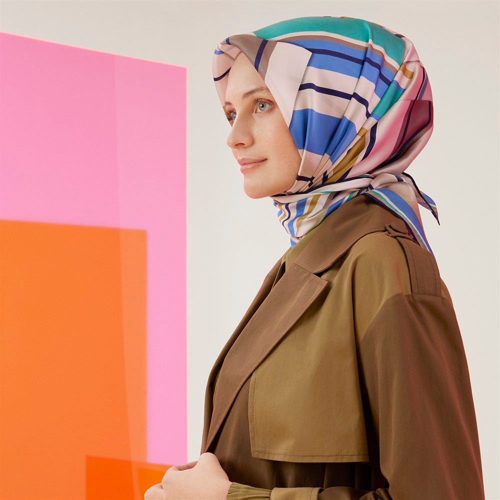 Armine Jacinda Turkish Silk Scarf No. 1 - Beautiful Hijab Styles