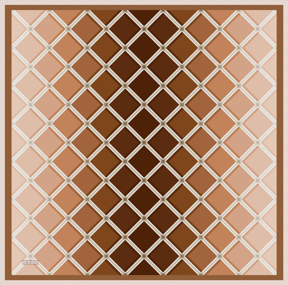 Armine Stellar Turkish Silk Scarf No 7 - Beautiful Hijab Styles