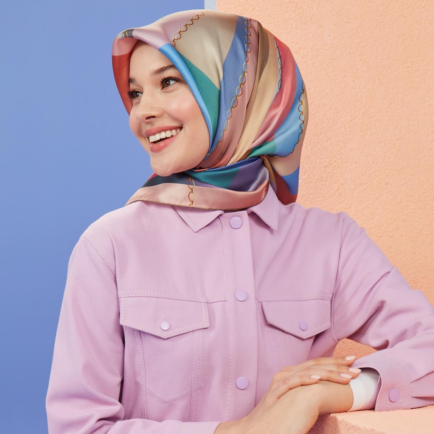 Armine Eliana Women Silk Scarf No.1 - Beautiful Hijab Styles