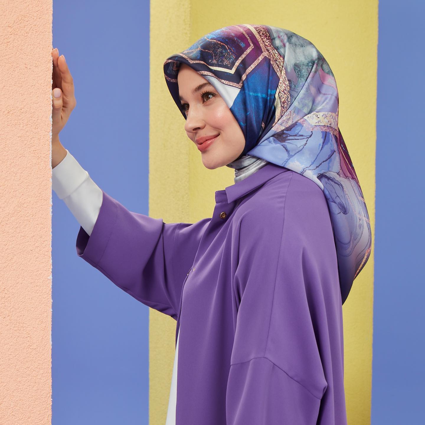 Armine Dreamer Silk Hijab Scarf No. 1 - Beautiful Hijab Styles