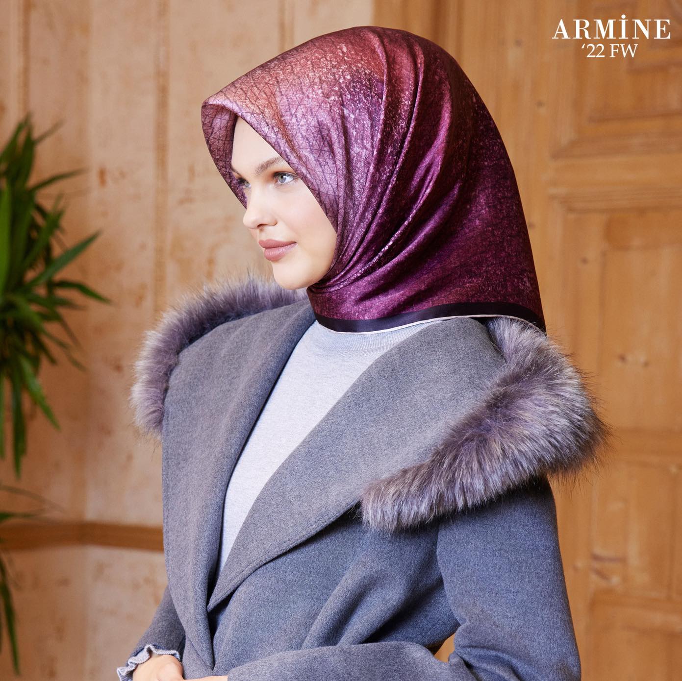 Armine Shannon Turkish Silk Scarf No. 39 - Beautiful Hijab Styles